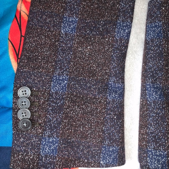 Paul Taylor sports Coat EUR 52R US 42R blue/Brown - Picture 2 of 8